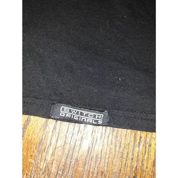 2XL Switch Original Remarkable Distressed Zipperd Streetwear Grunge Cotton Shirt - Picture 6 of 6